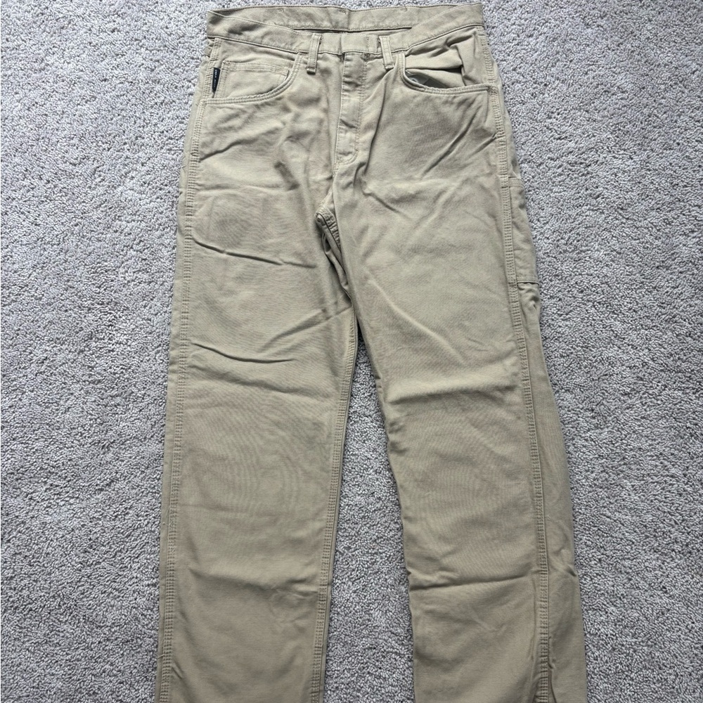 Men's Casual Cargo Pants in Tan